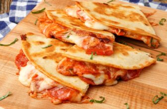 Pizza Quesadillas – Barefeet withi...