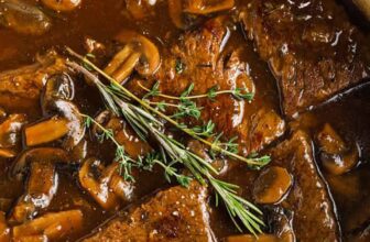 Spherical Steak and Mushrooms – Sp...