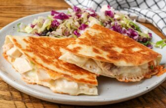 Turkey Quesadilla – Barefeet withi...