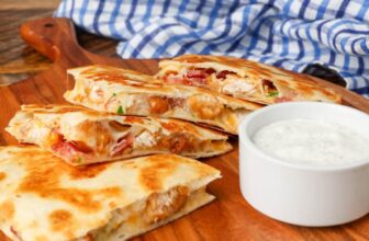 Rooster Bacon Ranch Quesadilla – B...