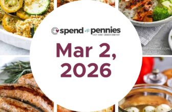 Weekly Meal Plan Mar 2, 2026
